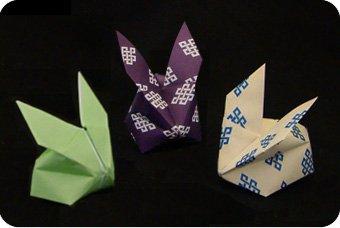 origami animal instructions rabbit