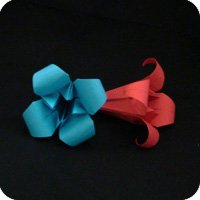 origami flowers blossoms