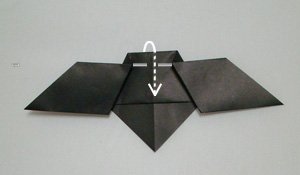 DIY origami Bat