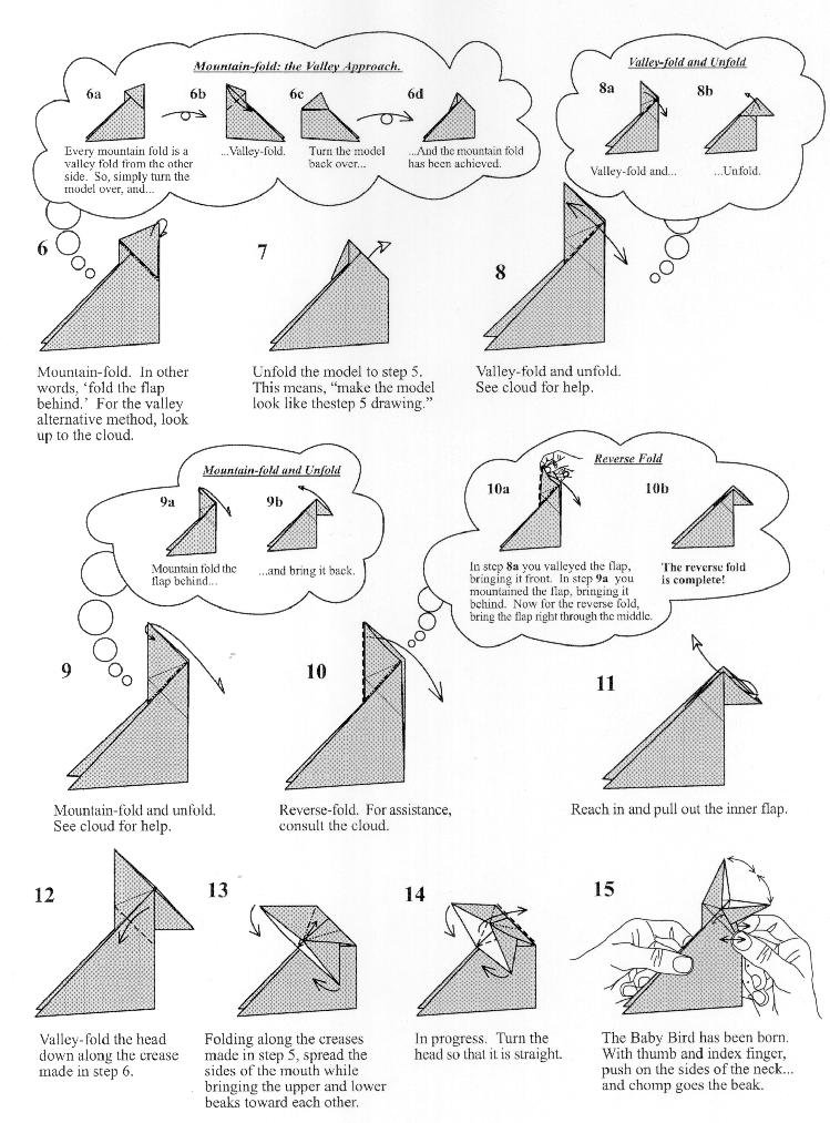 Action Origami Diagrams | Origami Resource Center