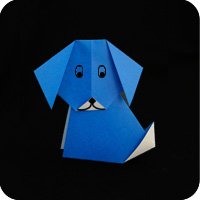 easy origami dog