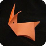 easy origami rabbit