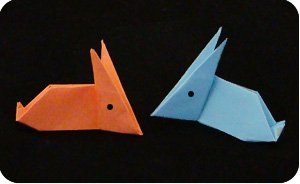 Traditional Origami Rabbit