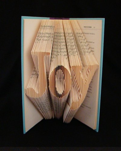 folded book decoration