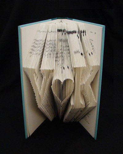 folded book decoration