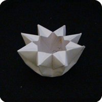 origami 8-pointed container