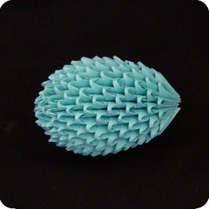 3D Origami Egg