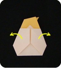 origami chick and egg