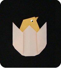 origami chick n egg