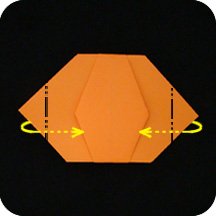 easy DIY paper origami pumpkin