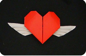 origami winged heart