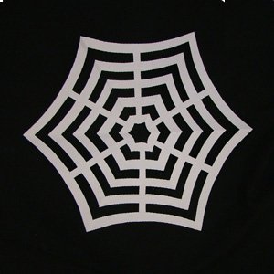 DIY Paper Spider Web