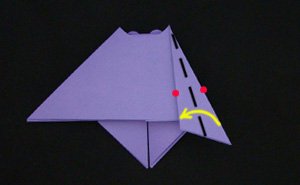 paper origami bat