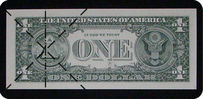 dollar bill arrow