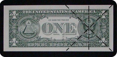dollar bill arrow