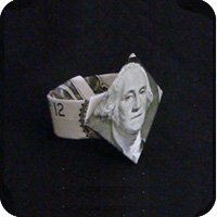 dollar bill ring
