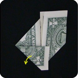 origami money mortarboard